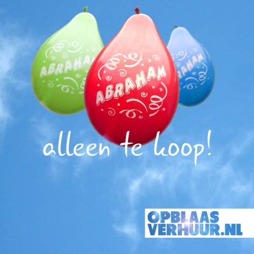 Ballonnen 'Abraham' 15st. afbeelding 1